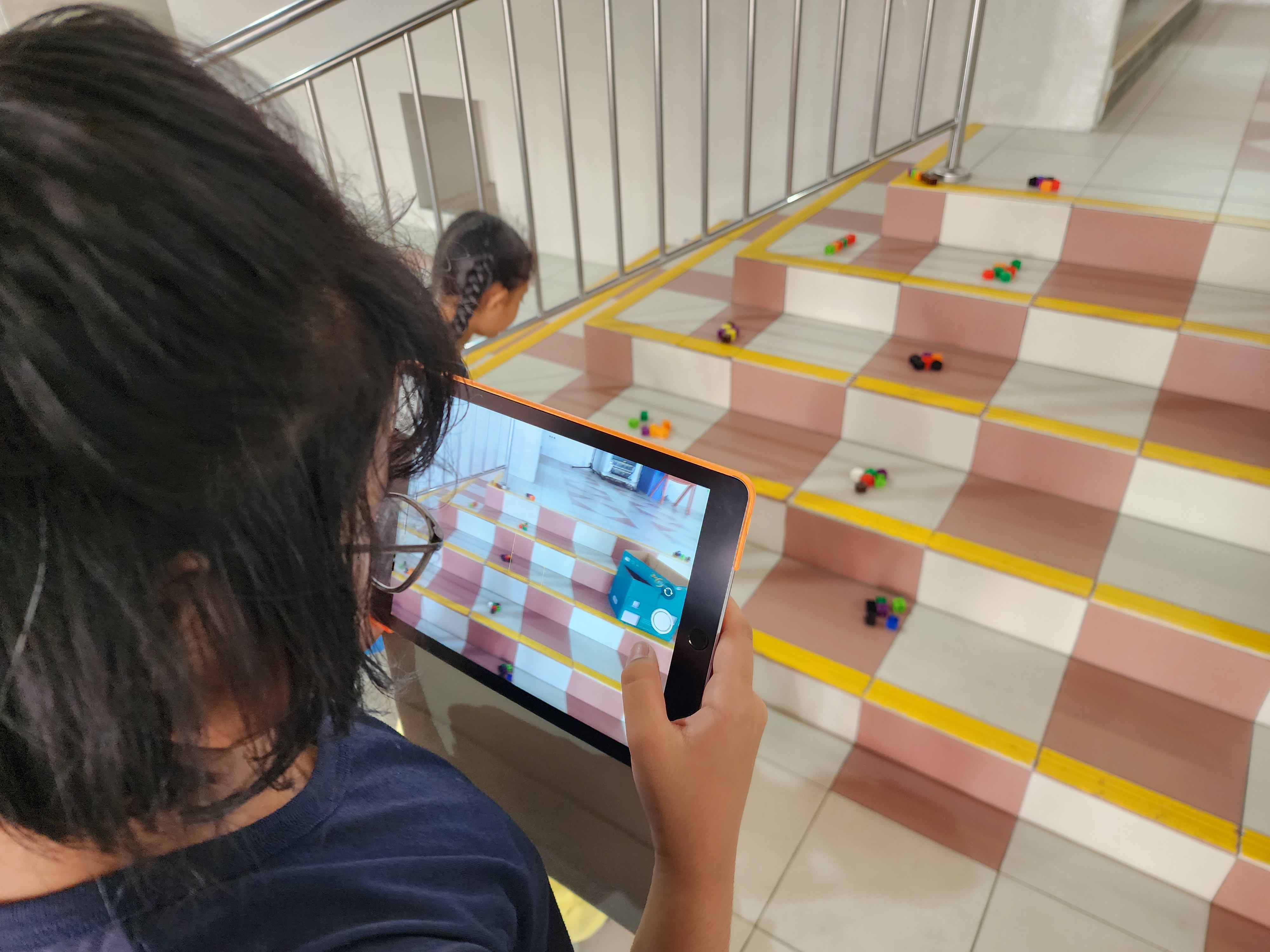 Using iPad for Math Trail