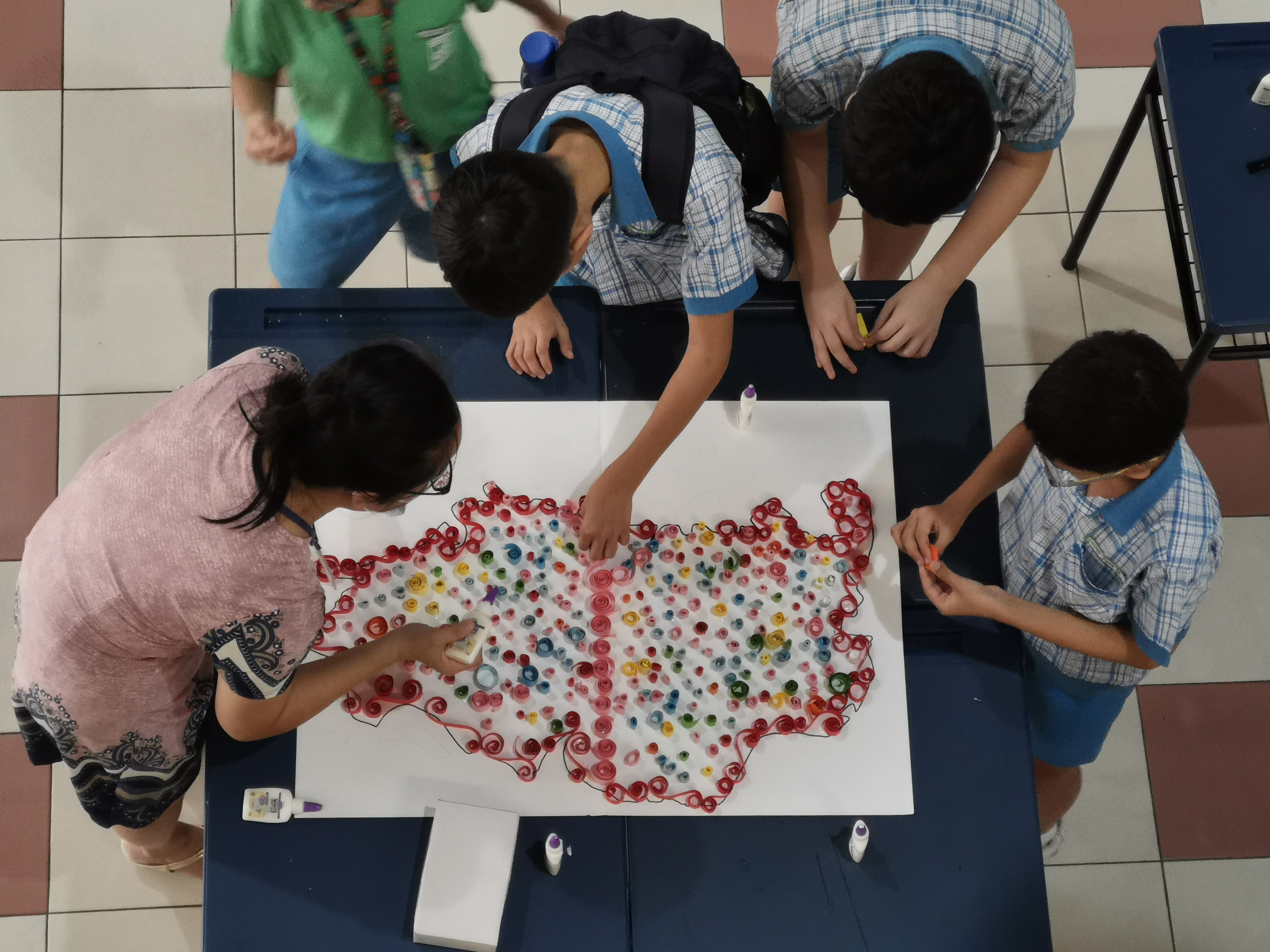 Activity booth during RHD