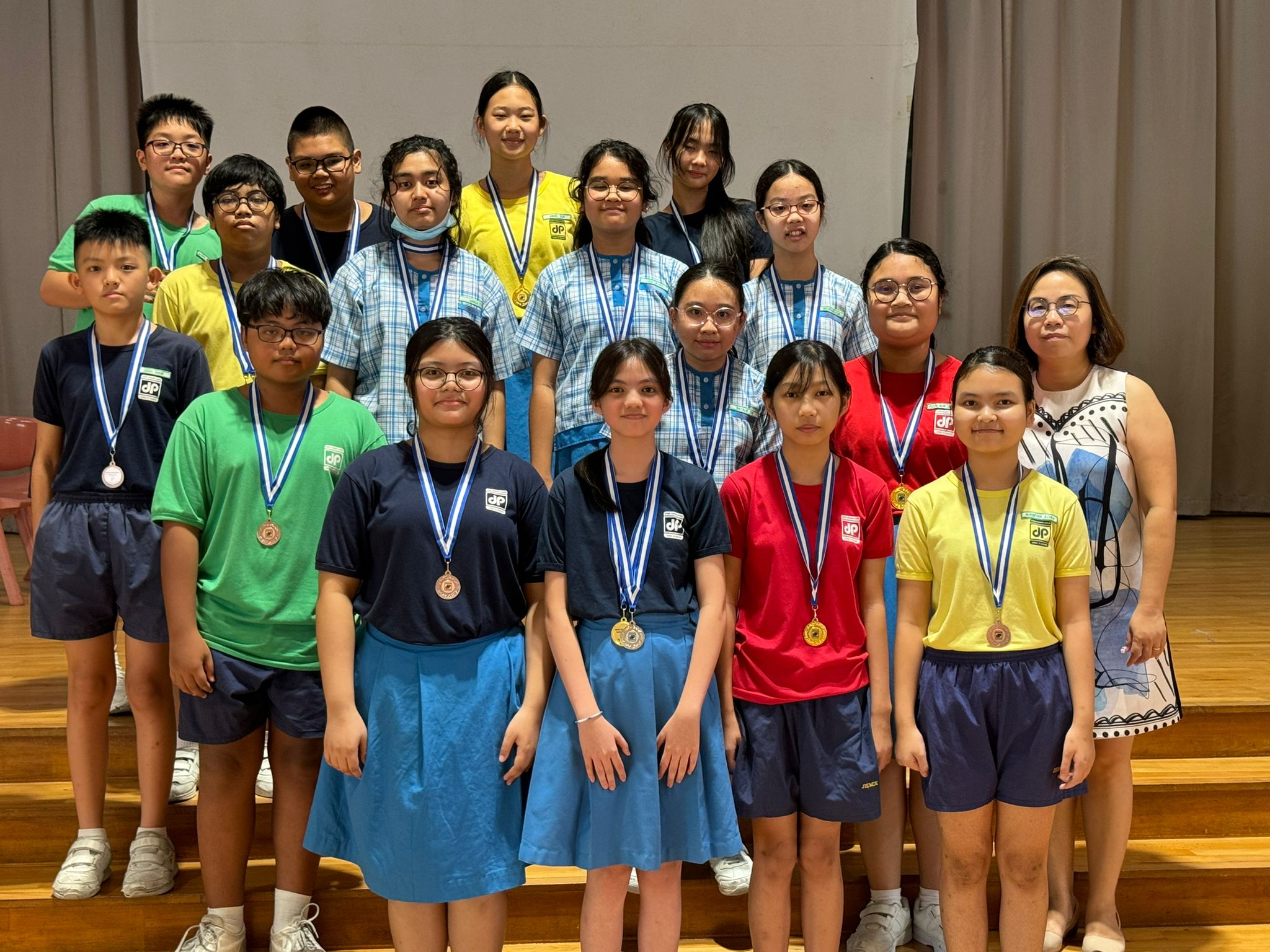 Prize Winners of Spelling Bee!